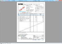 Program facturare - print factura business pentru neplatitorii de TVA