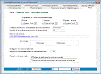 Ecran configurare lucru in retea - sincronizare automata