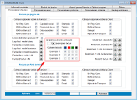 Program facturare - ecran Configurare - 3 exemplare color