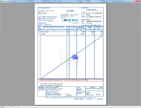 Soft Facturare Profesional - exemplu factura penaliti (click pentru mrire)