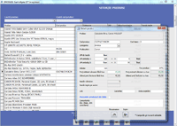 Program facturare - formular detalii produse