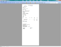 Program facturare - print aviz pe imprimanta termica