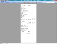 Program facturare - print factura pe imprimanta termica