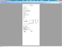 Program facturare - print proforma pe imprimanta termica