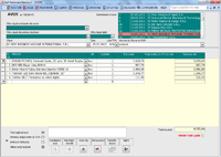 Program facturare - ecran pentru introducerea avizelor