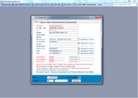 Program facturare - fereastra de configurare