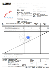 Program facturare Profesional - Print factura fara TVA