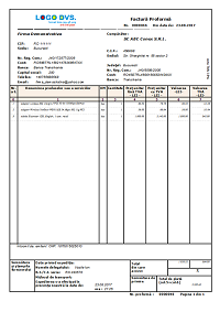 Program facturare Profesional - Print proforma cu TVA i coloana Pre unitar cu TVA activ